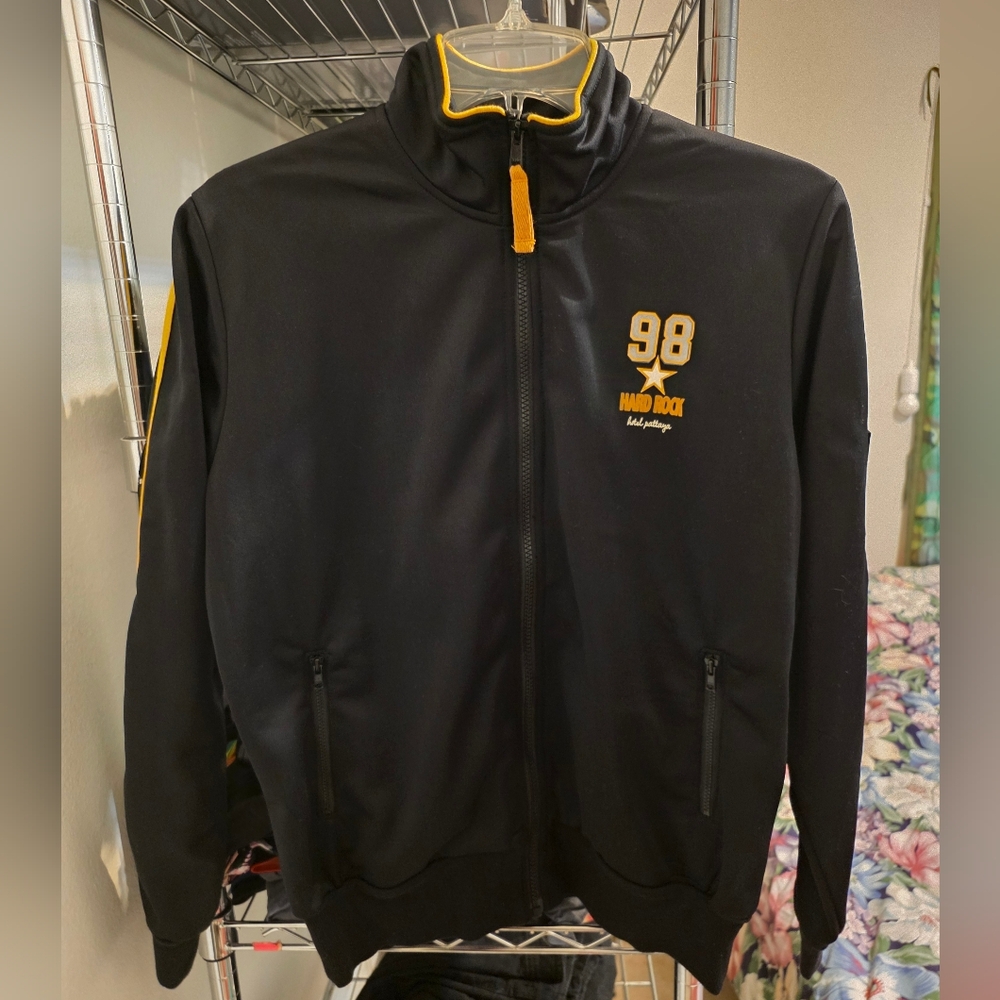 Vintage Hard Rock Cafe Black Pattaya jacket